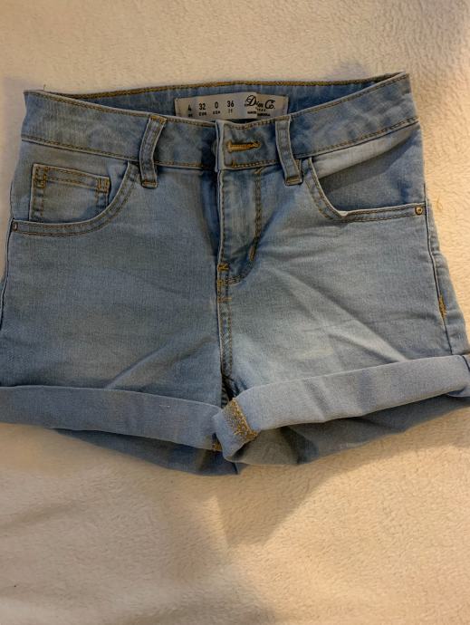 Jeans dekliške kratke hlače (št. 32)