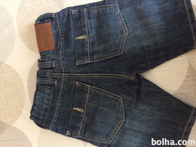 Jeans kratke Okaidi št. 102, 4 leta