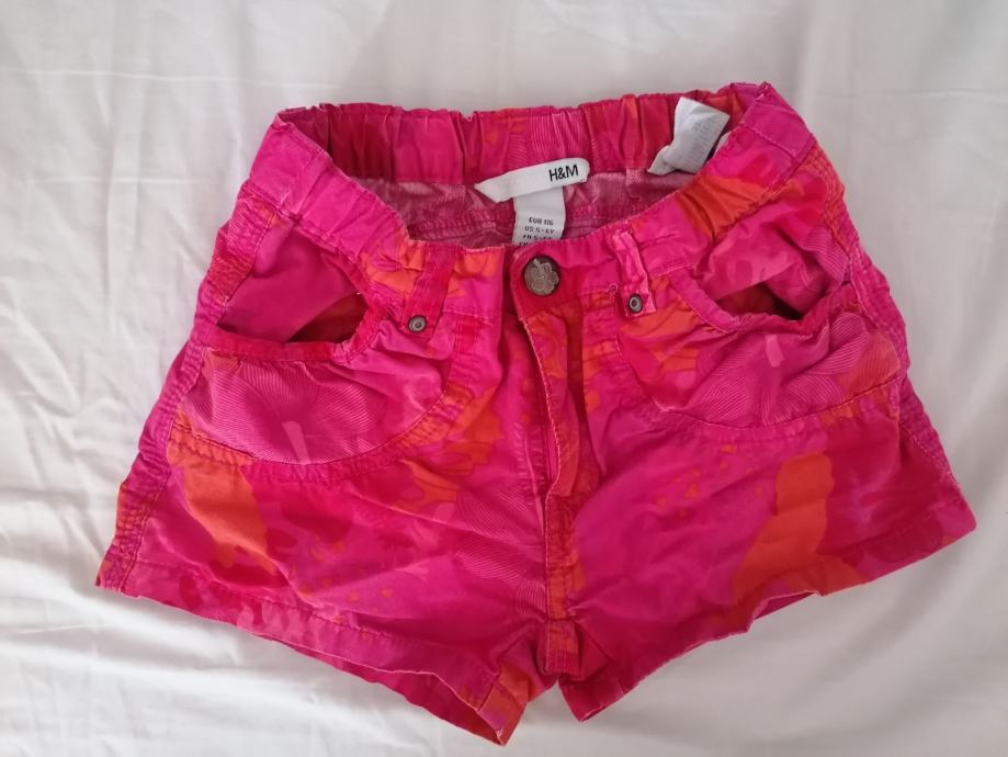 Kratke hlače H&M 116 deklica