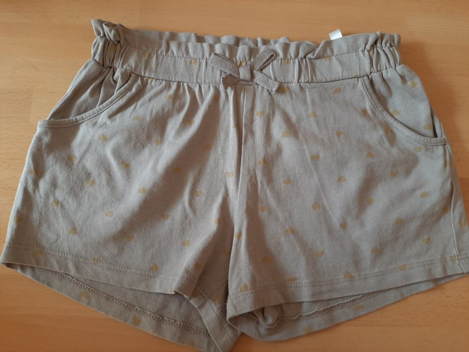 Kratke hlače HM 4-6 let (1x oblečene)