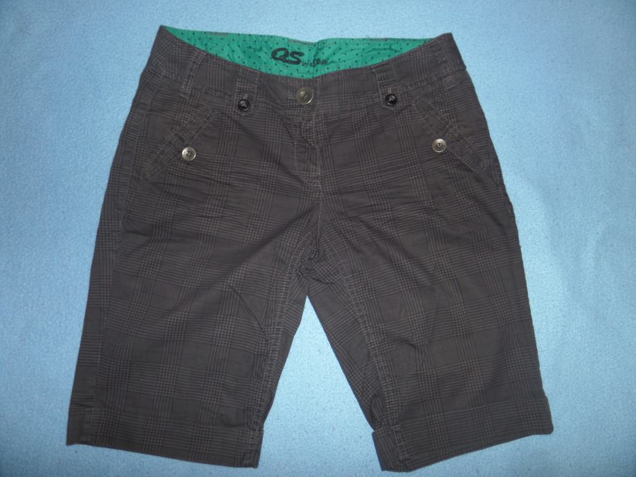 Kratke hlače - kariraste S*Oliver, št. 170/176 (NOVE)