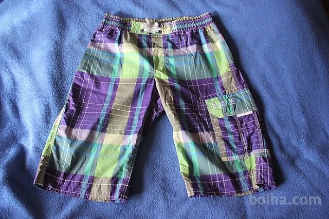 Kratke hlače, violično zelene, št. 170