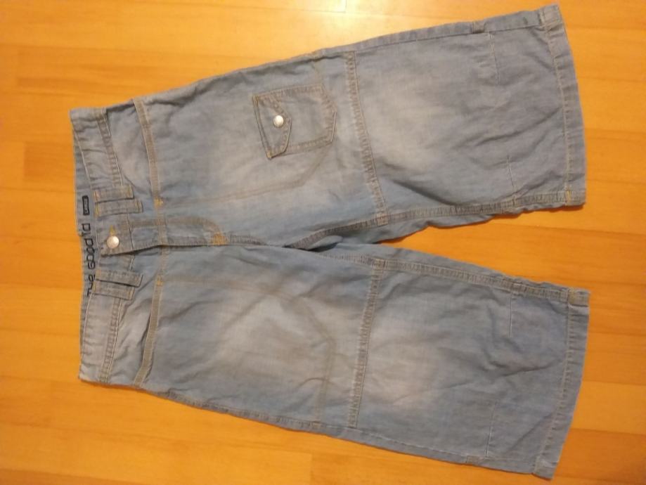 PRODAM kratke hlače Okaidi jeans/kavbojke,št. 162cm