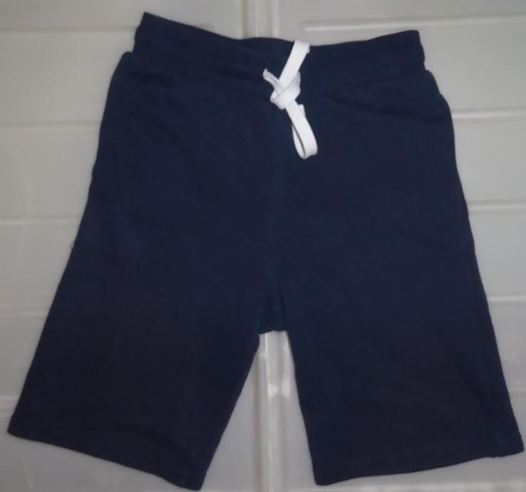 Temno modre kratke hlače za fanta H&M št. 134/140, 8-10 let