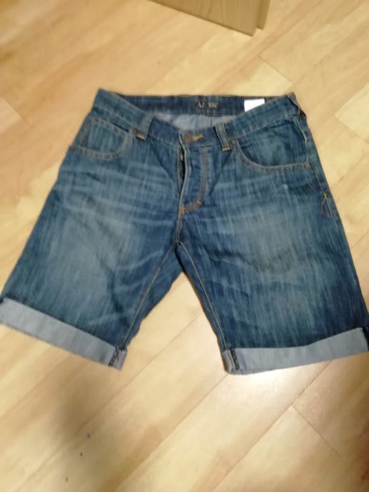 Kratke jeans hlače Armani Jeans AJ, original, nove