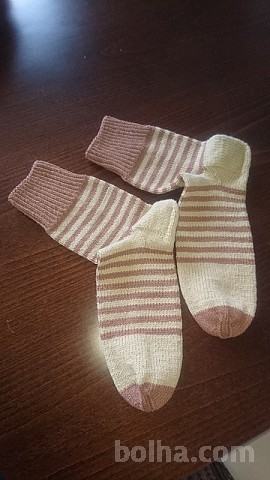 Volnene nogavice- nove- ročno delo