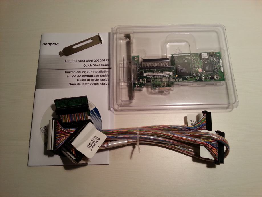 Adaptec SCSI Adapter PCIe 29320LPE U320