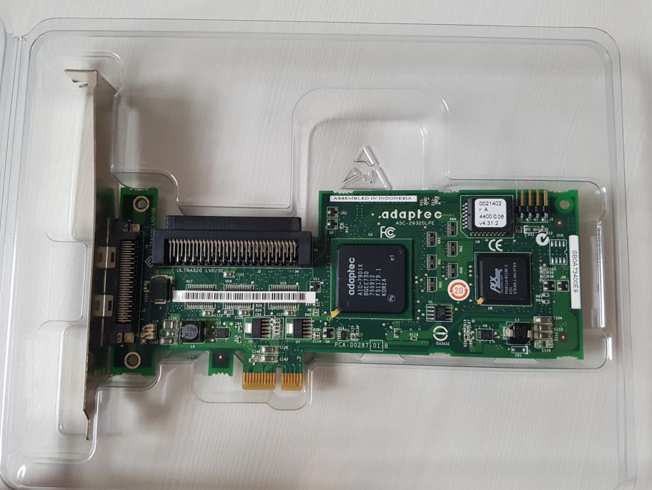 Adaptec SCSI Adapter PCIe 29320LPE U320