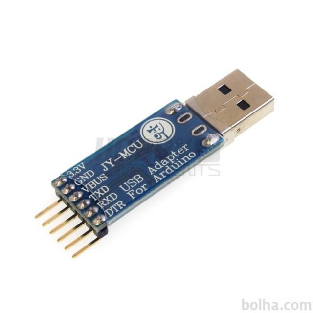 USB UART TTL programator za ESP8266 in Arduino