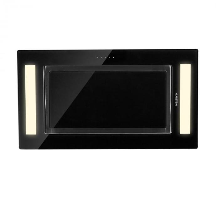 Klarstein Remy stropna napa, vgrajena napa, 90 cm EEK, A 620 m³/h Touc