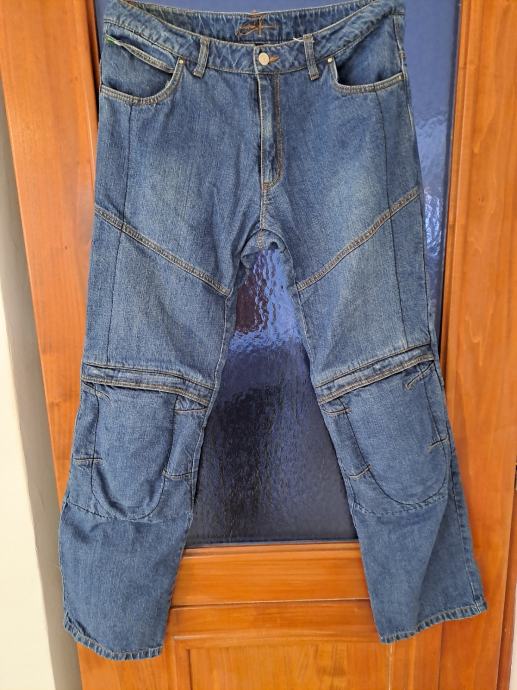 Motoristicne jeans hlače Vanucci