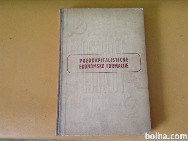 knjiga Predkapitalistične ekonomske formacije ,Ostrovitjanov