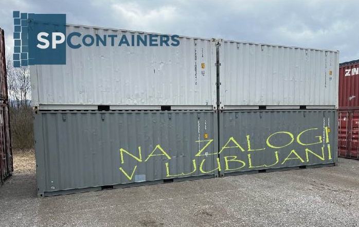 ✅20ft BOX "2ndTrip" ladijski/ SKLADIŠČNI kontejner ✅NA ZALOGI V LJ✅