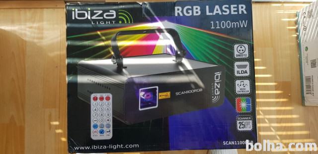 Ibiza Light RGB Laser 1100mW NOVO