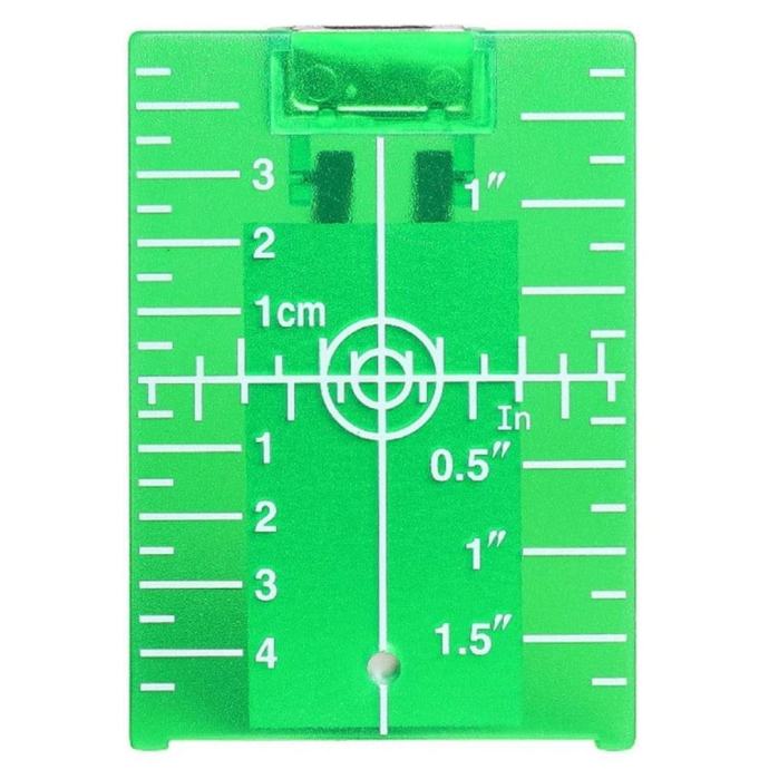 Tarča z magnetom za zelene laserske nivelirje