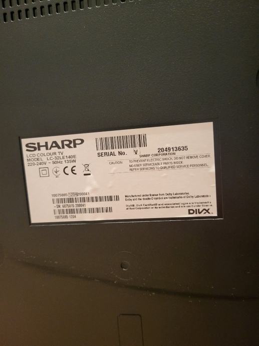 Télécommande Universelle Neuve Pour TV SHARP LC32LD140E LC32LD240E LC-32LE140E - Remplacement