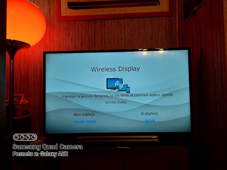 SMART TV TOSHIBA Full HD 1920x1080 Wlan, model 43L3733DG, ekran 109 cm