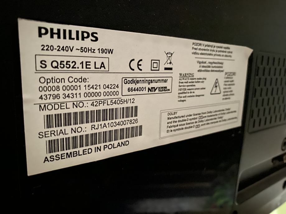 Philips Sq552 2e La Technische Daten