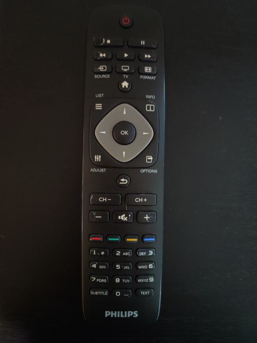 Télécommande D'origine Philips Pour Téléviseurs 47PFL4007H/12, 47PFL4007, 47PFL4007K/12, 47PFL4007K1 - Neuf Sous Blister