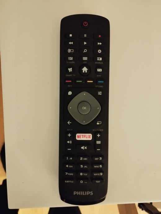 Telecomando Originale Sostitutivo Per TV Philips 4K UHD - Compatibile Con 43PUS6162, 43PUS6201 E Altri Modelli