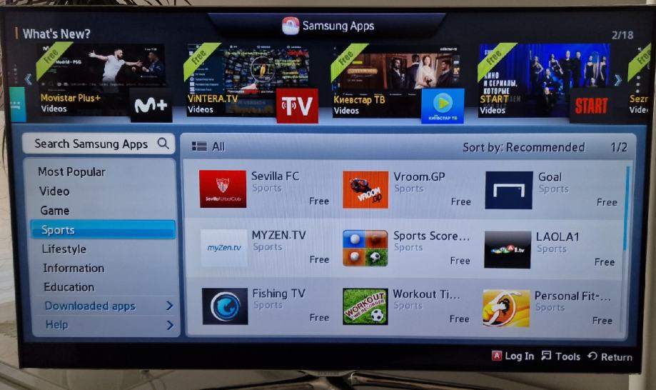 Samsung 46" LED FullHD 3D pametni televizor - UGODNO