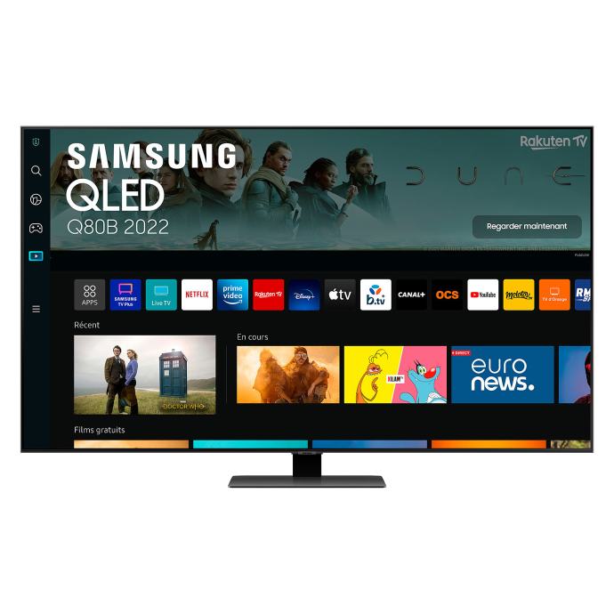 Samsung QE65Q80BATXXH QLED, 165 cm, 4K Ultra HD Smart TV (model 2022)