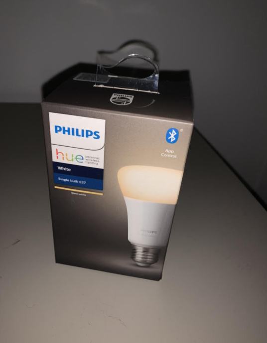 Philips Hue LED žarnica E27, bela (2x)