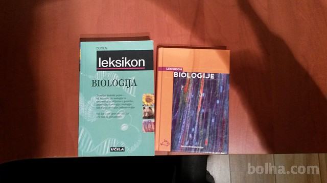 Leksikona in poucne knjige biologije