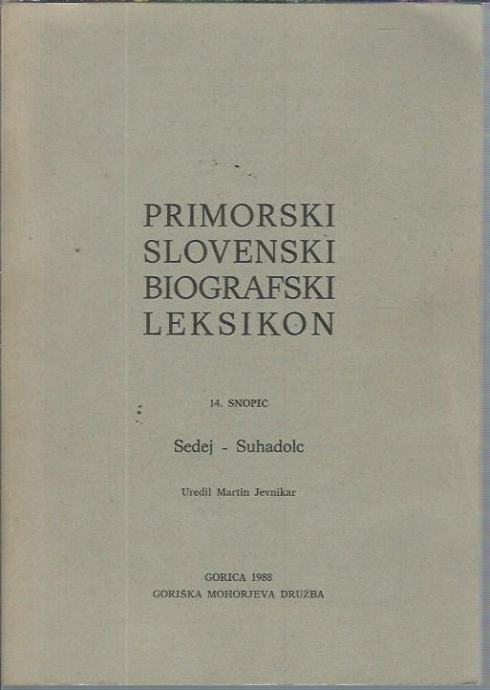 Primorski slovenski biografski leksikon, 14. snopič, Gorica 1988 / Ma
