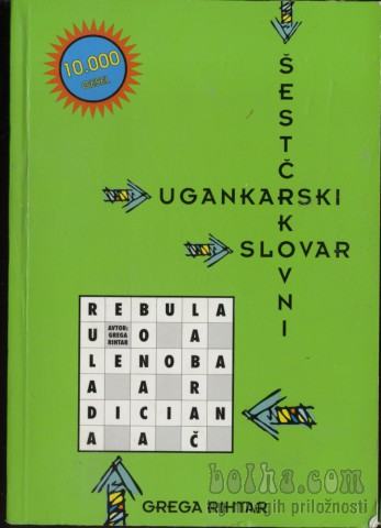 Šestčrkovni ugankarski slovar - Rihtar