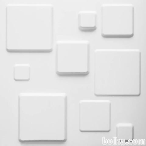 WallArt 3D stenski paneli 24 kosov GA-WA09 kvadrati