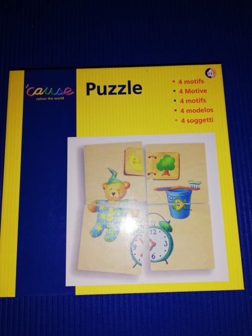 Lesene puzzle za najmlajše