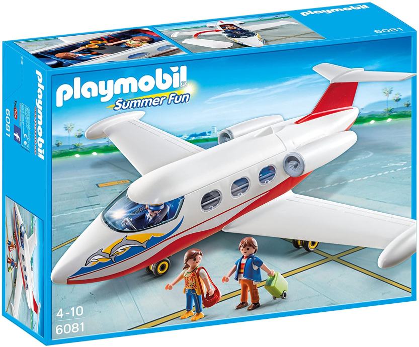 Original zaprto Playmobil Letalo Počitnice Holiday Aeroplane