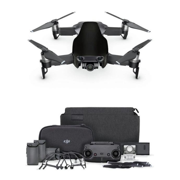 DJI MAVIC AIR fly more combo, black 3 baterije