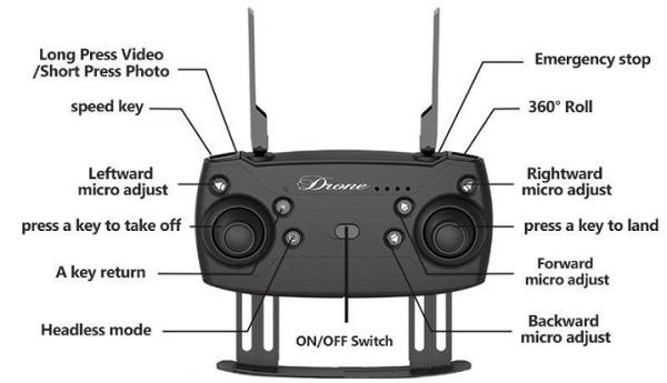Dron DJ-20 z HD kamero
