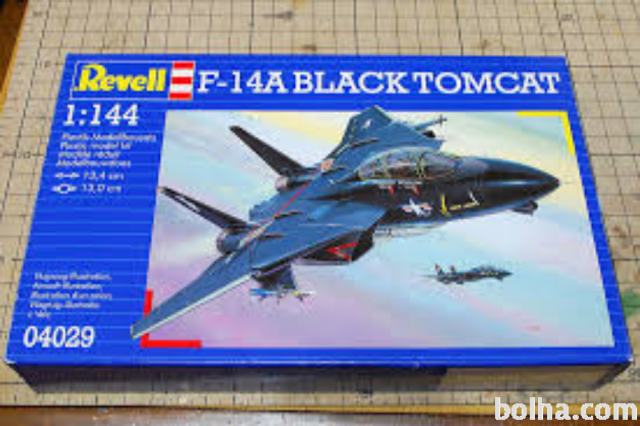 Maketa avion F-14 Black Tomcat _N_