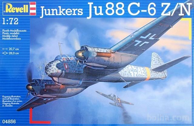 Maketa avion Junkers Ju 88 C-6 Z/N