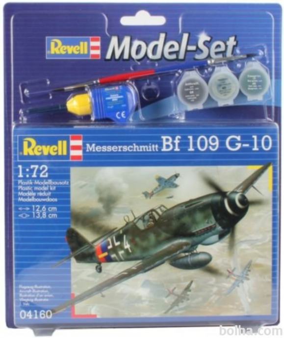 Maketa avion Messerschmitt Bf 109 G-10 Set