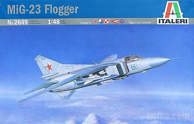Maketa avion MiG-23 MiG 1/48