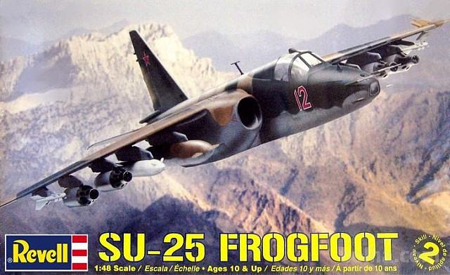 Maketa avion Suhoj Su-25 Frogfoot 1/48 1:48 Sukhoi