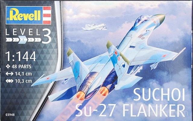 Maketa avion Sukhoi Su-27 Suhoj 1/144 _N_