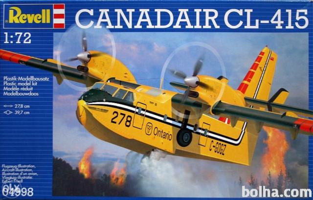 Maketa aviona avion Canadair CL-415