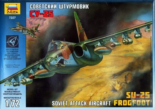 Maketa aviona avion Suhoj Su-25 Sukhoi