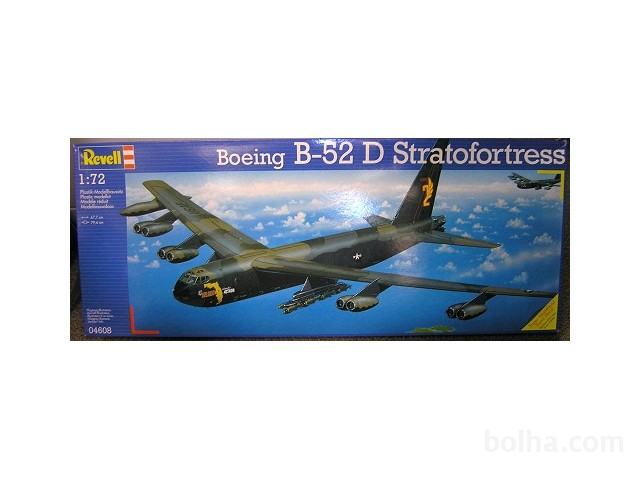 Maketa avion B-52 D Stratofortress