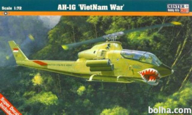 Maketa helikopter AH-1G Vietnam War