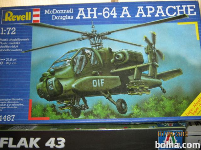 Maketa helikopter Mcdonnell douglas AH-64 A Apache
