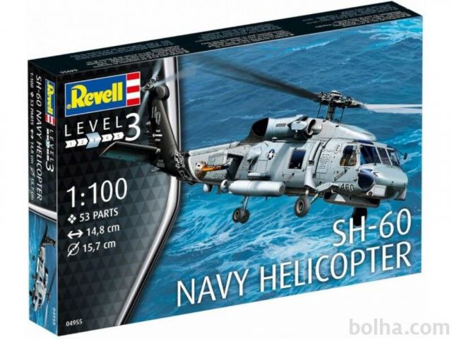 Maketa helikopter SH-60 Navy Helicopter