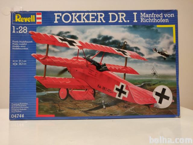 Maketa letala Fokker Dr. I 1:28