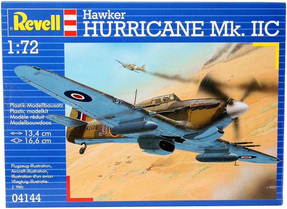 Maketa letalo avion Hawker Hurricane Mk. II C