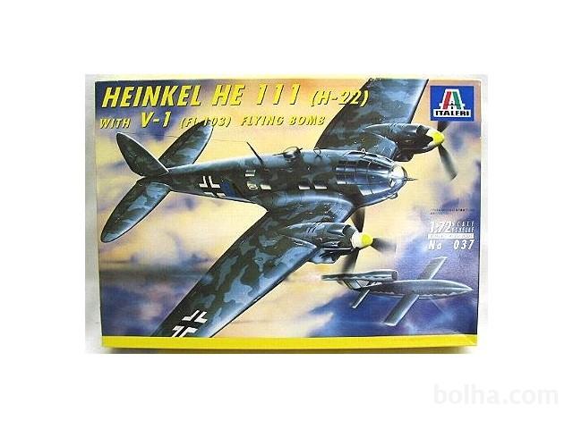 Maketa letalo Heinkel He 111 s V-1